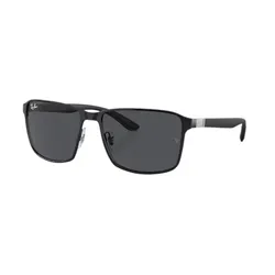 Kính Mát Unisex Rayban RB3721 186/87 Màu Đen Xám