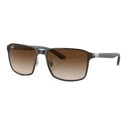 Kính Mát Unisex Rayban RB3721 188/13 Màu Nâu Đen