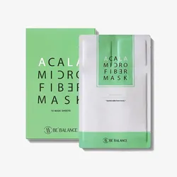 Mặt Nạ Be' Balance Vải Vi Sợi Hỗ Trợ Giảm Mụn Acala Micro Fiber Mask 3in1 (1 Hộp 10 Cái)