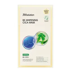 Mặt Nạ Làm Dịu Và Phục Hồi Làn Da JM Solution B5 Whitening Cica Mask 10 Miếng