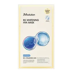 Mặt Nạ Phục Hồi, Cấp Ẩm Và Dưỡng Trắng Da JM Solution B5 Whitening Hya Mask 10 Miếng