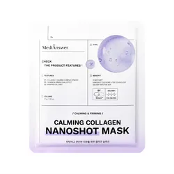 Mặt Nạ Thạch Phục Hồi Và Cấp Ẩm Da Medianswer Calming Collagen Nanoshot Mask 37g