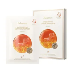 Mặt Nạ Trứng Cá Hồi Hỗ Trợ Phục Hồi Da JM Solution Water Luminous Salmon Repair Mask