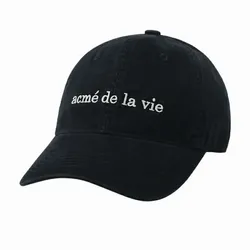 Mũ Acmé De La Vie ADLV Basic Big Logo Ball Cap Màu Đen
