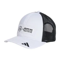 Mũ Adidas Mercedes Amg Petronas Formula One Team Snapback Logo Trucker Cap JX6451 Màu Trắng