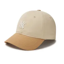 Mũ MLB Sportive Varsity Unstructured Ball Cap New York Cream/Brown 3ACPV024N 50SAL Màu Nâu Kem