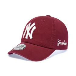 Mũ Unisex MLB NY Signature Unstructured New York Yankee Wine 3ACPB245N-50WIS Màu Đỏ