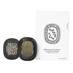 Nước Hoa Ô Tô Diptyque Car Diffuser And Insert Fleur D’Oranger /Orange Blossom 2.1g