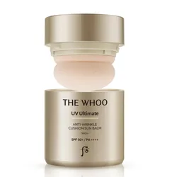 Phấn Chống Nắng Whoo UV Ultimate Anti-Wrinkle Cushion Sun Balm SPF 50+/PA++++ 13g (Unbox)