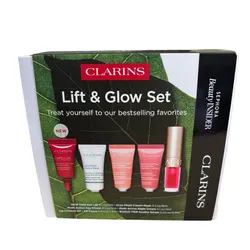 Set Chăm Soc Da Clarins Lift And Glow Set Mini 5 Món
