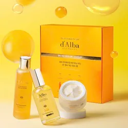 Set Dưỡng Da D'Alba Vita Toning 3 Món (Toner 180ml + Serum 100ml + Kem Dưỡng 55g)