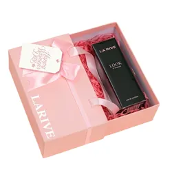 Set Nước Hoa Nữ La Rive Look Of Women EDP 75ml + Hộp Quà Tone Hồng