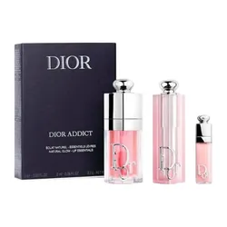 Set Son Dưỡng Dior Addict Duo Hydrating Lip Balm And Lip Oil 3 Món