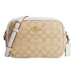 Túi Đeo Chéo Nữ Coach&nbsp;Jamie Camera Crossbody Bag Màu Trắng Be
