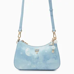 Túi Đeo Chéo Nữ Lyn Cosmic Tricia Sky Shoulder Bag - Printed Blue L25FBWA113 Màu Xanh Blue