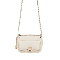 Túi Đeo Chéo Nữ Lyn Jaydar Mini Crossbody Bag White Variation 2 L26SBWA046 Màu Trắng