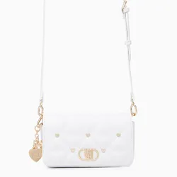 Túi Đeo Chéo Nữ Lyn Moon Cheryl Infinite Wallet On Chain - Ivory L26CWWA031 Màu Trắng