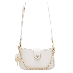 Túi Đeo Chéo Nữ Lyn Re-Edit Casia Athella Shoulder Bag Ivory L26CBWA115 Màu Trắng