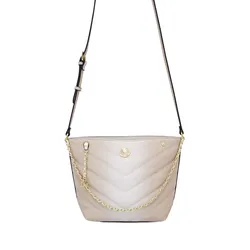 Túi Đeo Chéo Nữ Lyn Starita M Crossbody Bag Biege Variation 2 L26CBWB037 Màu Be