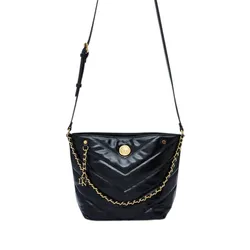 Túi Đeo Chéo Nữ Lyn Starita M Crossbody Bag Black L26CBWB037 Màu Đen