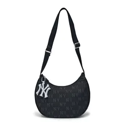 Túi Đeo Vai Nữ MLB&nbsp;Classic Monogram Sportive Hobo Bag New York Yankees 3ABQMA16N-50BKS Màu Đen