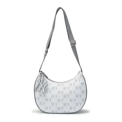 Túi Đeo Vai Nữ MLB&nbsp;Classic Monogram Sportive Hobo Bag New York Yankees 3ABQMA16N-50CRS Màu Cream
