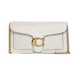 Túi Đeo Vai Nữ Coach Tabby Chain Clutch Shoulder Bag CE772 Màu Trắng