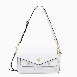Túi Đeo Vai Nữ Lyn Atelier M Shoulder Bag - White L26CBWB030 Màu Trắng