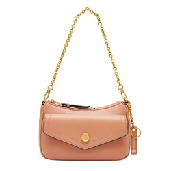 Túi Đeo Vai Nữ Lyn Atelier S Shoulder Bag L26CBWB031 Dark Orange Màu Cam