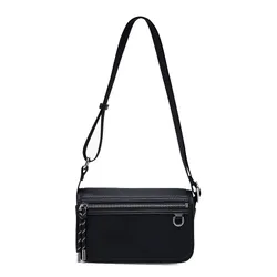 Túi Đeo Vai Nữ Lyn Jacob Infinite Crossbody Bag - Black L26CBWC020 Màu Đen