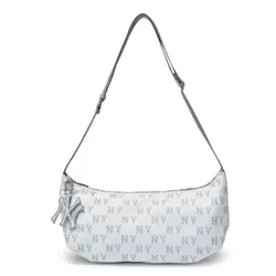 Túi Đeo Vai Nữ MLB Classic Monogram Sportive Crossbody New York Yankees 3ACRMA16N-50CRS Cream Màu Trắng Kem