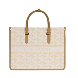 Túi Tote Nữ Giovanni DLD0259-1 Màu Be