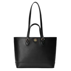Túi Tote Nữ Gucci Mini Ophidia Double G 765043DJ20G Màu Đen