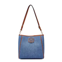 Túi Tote Nữ Lyn Berlyn L Shoulder Bag - Blue Variation 2 L26CBWB003 Màu Xanh Blue