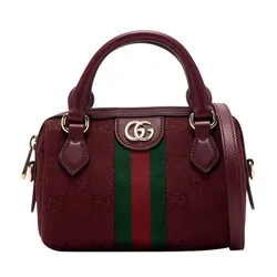 Túi Xách Tay Nữ Gucci Ophidia Super Mini Bag 781490AAES76445 Màu Đỏ