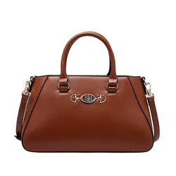 Túi Xách Tay Nữ Lyn Irene Infinite Top Handle M Handbag L26CBWA186 Brown Màu Nâu
