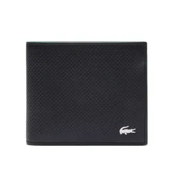 Ví Nam Lacoste Medium Rfid Protect Coin Purse NH4573 - N19 Màu Đen