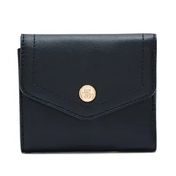 Ví Nữ Lyn Atelier Short Flap Wallet L26CWWB007 Black Màu Đen