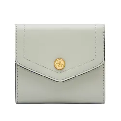 Ví Nữ Lyn Atelier Short Flap Wallet L26CWWB007 Grey Màu Xám