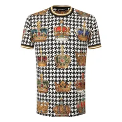 Áo Phông Nam Dolce & Gabbana D&G G8KC0T-HS7AB Phối Màu Size 46