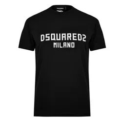 Áo Phông Nam Dsquared2 Cool Fit Dsquared2 Milano T-Shirt S74GD1418D20020962XXL Màu Đen Size S