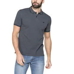 Áo Polo Nam Carrera Jeans Pique Cotton 8190075A_896 Màu Xám Than Size M