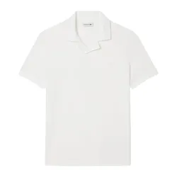 Áo Polo Nam Lacoste Men's Classic Open-Neck Paris PH0084 - 001 Màu Trắng Size 2