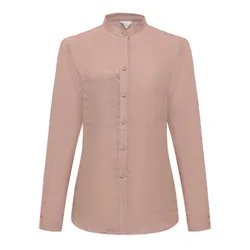 Áo Sơ Mi Nữ F2 Fashion & Freedom Linen Ruốc SMW617-RUOC-S Màu Hồng Nude Size S