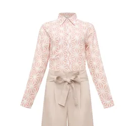 Áo Sơ Mi Nữ F2 Fashion & Freedom Linen SMW616-HH-S-0324 Màu Hồng  Size S