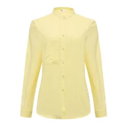 Áo Sơ Mi Nữ F2 Fashion & Freedom Linen SMW617-V-S Màu Vàng Size S