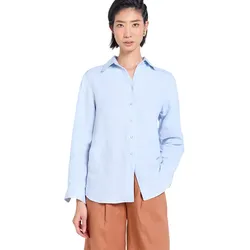 Áo Sơ Mi Nữ F2 Fashion & Freedom Tender Drit SMW656-XBN-S-0525 Màu Xanh Nhạt Size S