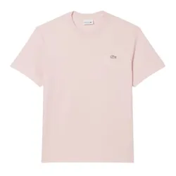 Áo Thun Nam Lacoste Heavy Jersey Embroidered Signature Tshirt Light Pink TH5492 - ADY Màu Hồng Nhạt Size 3