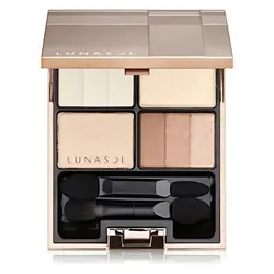 Bảng Phấn Mắt Kanebo Lunasol Three Dimensional Eye Shadow 01 Neutral Beige 4.8g