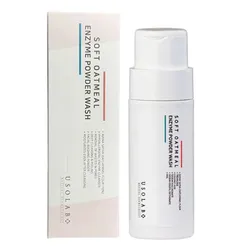 Bột Tẩy Da Chết Usolab Soft Oatmeal Enzyme Powder Wash 50g